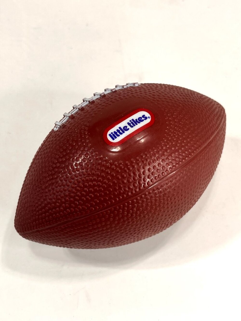 Vintage Little Tikes Brown Inflatable 6" Mini Football Ball for Kids